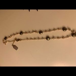 Ella Rae choker. Pink and gunmetal beads